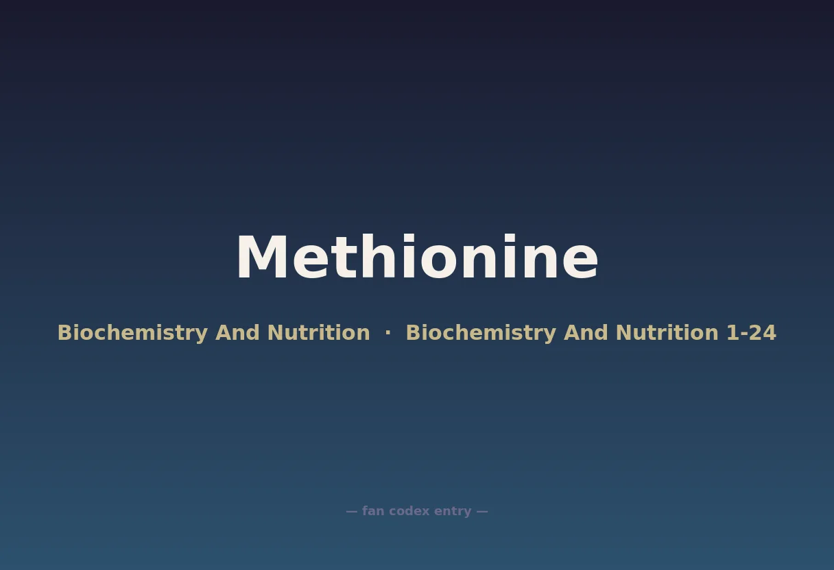 Methionine