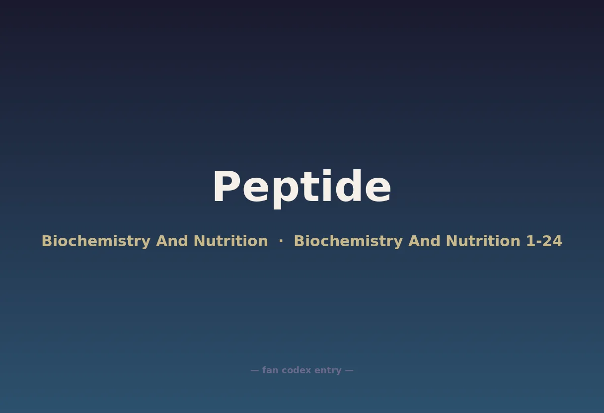 Peptide