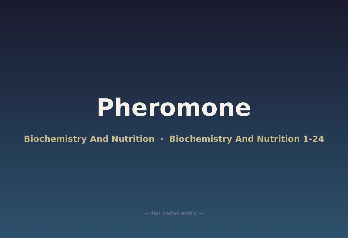 Pheromone