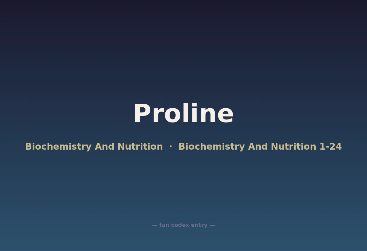 Proline